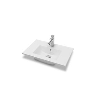 Servant ADA 60 slim 61x39x1,8cm porselen hvit