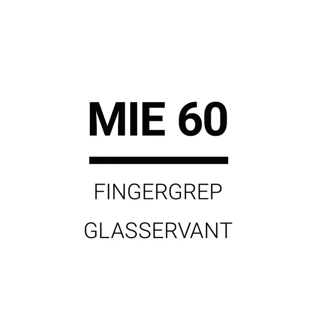 MIE 60 Møbelpakke med fingergrep Mix & Match m/Lea glass servant 